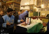 تشییع پیکر  شهید ارمنی جنگ رمضان در اصفهان