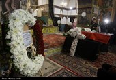 تشییع پیکر  شهید ارمنی جنگ رمضان در اصفهان