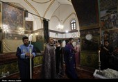 تشییع پیکر  شهید ارمنی جنگ رمضان در اصفهان