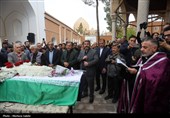 تشییع پیکر  شهید ارمنی جنگ رمضان در اصفهان