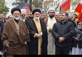 تشییع باشکوه شهدای حمله وحشیانه آمریکایی_صهیونیستی در شهر ری