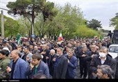 تشییع باشکوه شهدای حمله وحشیانه آمریکایی_صهیونیستی در شهر ری
