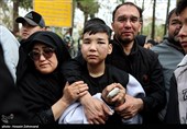 تشییع پیکر مطهر 12 شهید جنگ رمضان