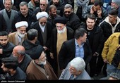 تشییع پیکر مطهر 12 شهید جنگ رمضان