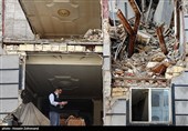 آثار جنایت آمریکا و اسرائیل در منطقه مسکونی 13 آبان شهر ری تهران