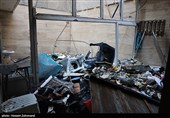 آثار جنایت آمریکا و اسرائیل در منطقه مسکونی 13 آبان شهر ری تهران