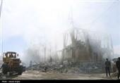 حمله رژیم صهیونیستی و آمریکا به حسینیه اعظم زنجان
