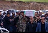 تشییع پیکر شهید احمد میرزاوند - لرستان