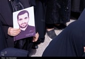 تشییع پیکر شهید احمد میرزاوند - لرستان