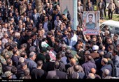 تشییع پیکر شهید احمد میرزاوند - لرستان
