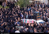 تشییع پیکر شهید احمد میرزاوند - لرستان