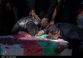 تشییع پیکر شهید احمد میرزاوند - لرستان