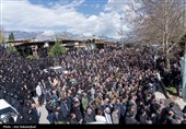 تشییع پیکر شهید احمد میرزاوند - لرستان