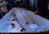 تشییع پیکر شهید احمد میرزاوند - لرستان