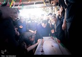 تشییع پیکر شهید احمد میرزاوند - لرستان
