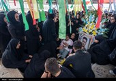 تشییع پیکر شهید احمد میرزاوند - لرستان