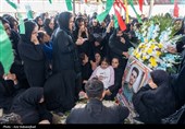 تشییع پیکر شهید احمد میرزاوند - لرستان