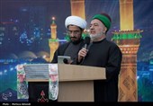 پرچم گنبد حرم امام حسین (ع) مرهم داغ خانواده شهدای میناب