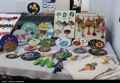 نمایشگاه صنایع دستی هم های سنتی در قزوین