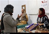 نمایشگاه صنایع دستی هم های سنتی در قزوین