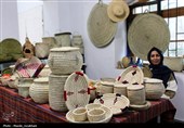 نمایشگاه صنایع دستی هم های سنتی در قزوین
