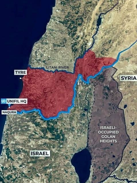 رژیم صهیونیستی (اسرائیل) , لبنان , حزب الله لبنان , جنوب لبنان ,