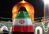 چهارشنبه امام رضایی؛حماسه‌ جمهوری هم‌نوا با زائران رضوی زیر باران
