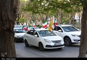حرکت کاروان موتوری و خودرویی در اصفهان