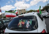 حرکت کاروان موتوری و خودرویی در اصفهان