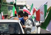 کاروان خودرویی 40 کیلومتری مردم کرمان در 12 فروردین