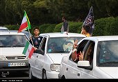 کاروان خودرویی 40 کیلومتری مردم کرمان در 12 فروردین