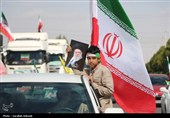 کاروان خودرویی 40 کیلومتری مردم کرمان در 12 فروردین