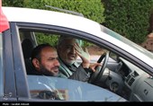 کاروان خودرویی 40 کیلومتری مردم کرمان در 12 فروردین