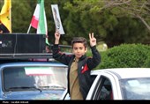 کاروان خودرویی 40 کیلومتری مردم کرمان در 12 فروردین