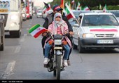 کاروان خودرویی 40 کیلومتری مردم کرمان در 12 فروردین