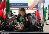 کاروان خودرویی 40 کیلومتری مردم کرمان در 12 فروردین