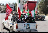 کاروان خودرویی 40 کیلومتری مردم کرمان در 12 فروردین