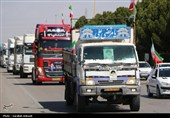 کاروان خودرویی 40 کیلومتری مردم کرمان در 12 فروردین