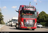 کاروان خودرویی 40 کیلومتری مردم کرمان در 12 فروردین