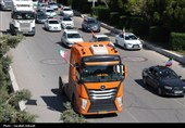 کاروان خودرویی 40 کیلومتری مردم کرمان در 12 فروردین