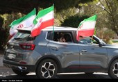 کاروان خودرویی 40 کیلومتری مردم کرمان در 12 فروردین