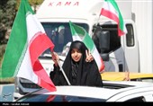 کاروان خودرویی 40 کیلومتری مردم کرمان در 12 فروردین