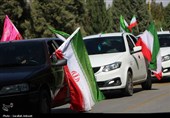 کاروان خودرویی 40 کیلومتری مردم کرمان در 12 فروردین