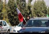 کاروان خودرویی 40 کیلومتری مردم کرمان در 12 فروردین