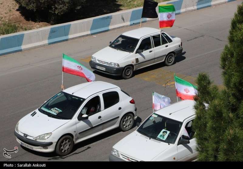 گزارش تسنیم از رژه خودرویی مردم بلوچ سراوان
