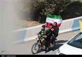 کاروان خودرویی 40 کیلومتری مردم کرمان در 12 فروردین