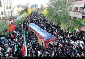 تشییع پیکر دریابان شهید تنگسیری