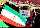 تشییع پیکر دریابان شهید تنگسیری