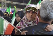 اجتماع پرشور مردم اهواز