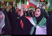 اجتماع پرشور مردم اهواز